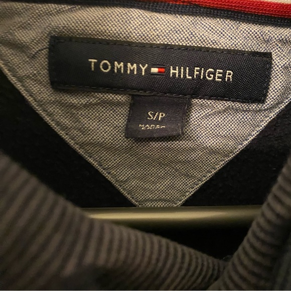 TOMMY HILFIGER navy blue hoodie - Picture 3 of 3